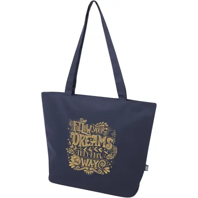 Shopper in materiale riciclato con cerniera Panama - Immagine 16