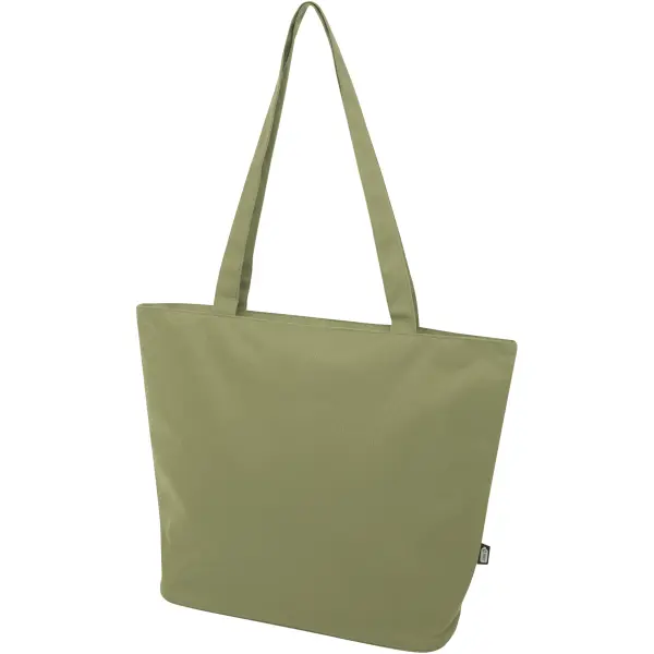 Shopper in materiale riciclato con cerniera Panama - Immagine 18