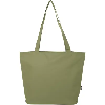 Shopper in materiale riciclato con cerniera Panama - Immagine 19