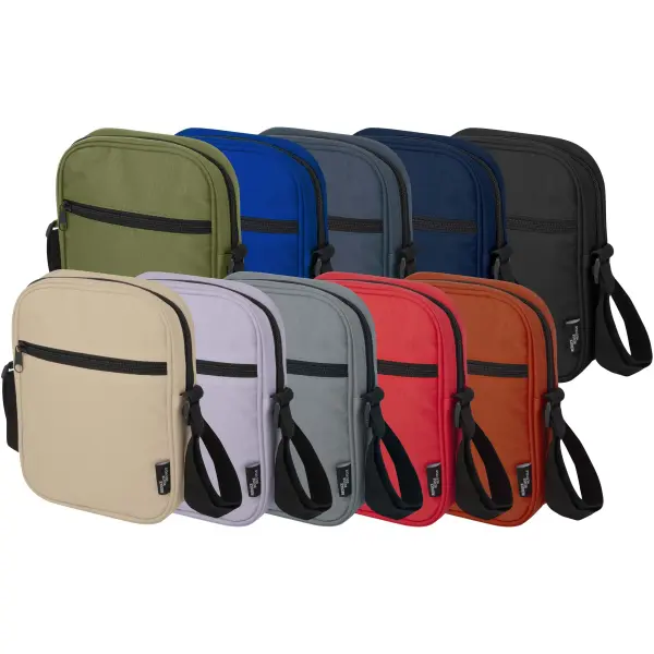 Borsa a tracolla in materiale riciclato Byron 2l - Immagine 2