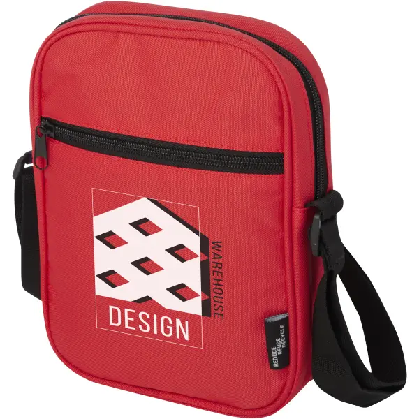 Borsa a tracolla in materiale riciclato Byron 2l - Immagine 11