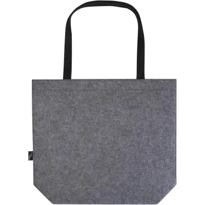 Tote bag a soffietto in feltro riciclato Felta - Immagine 3