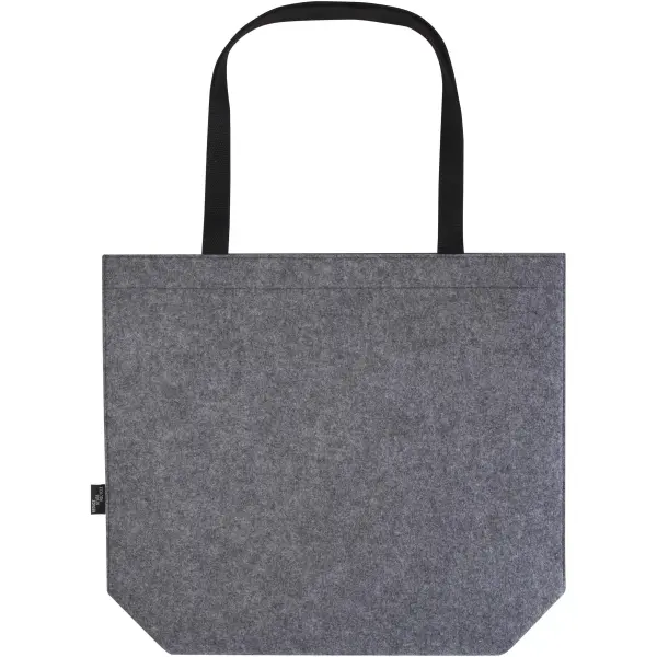 Tote bag a soffietto in feltro riciclato Felta - Immagine 3