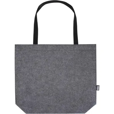 Tote bag a soffietto in feltro riciclato Felta - Immagine 2