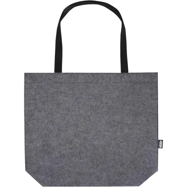 Tote bag a soffietto in feltro riciclato Felta - Immagine 2