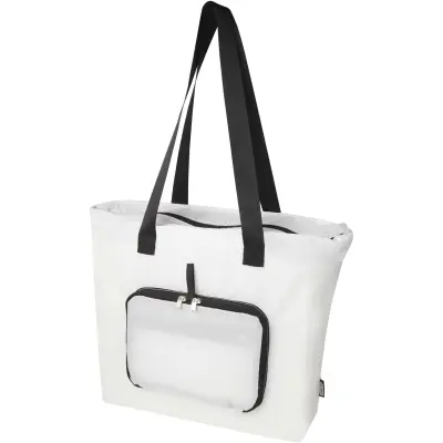 Tote bag pieghevole in PET riciclato da 12 litri EcoFold - Immagine 2