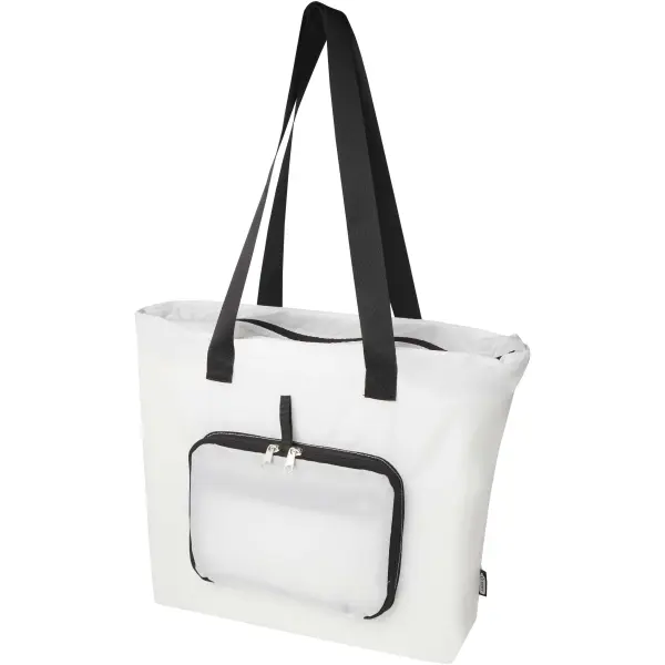 Tote bag pieghevole in PET riciclato da 12 litri EcoFold - Immagine 2