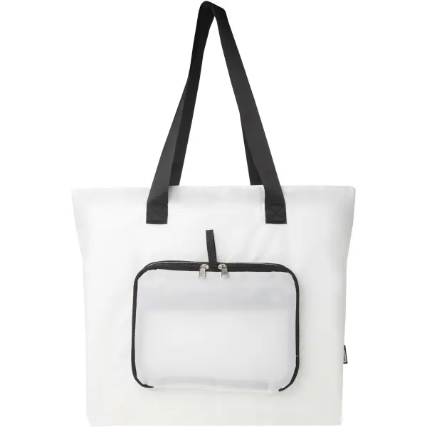 Tote bag pieghevole in PET riciclato da 12 litri EcoFold - Immagine 3