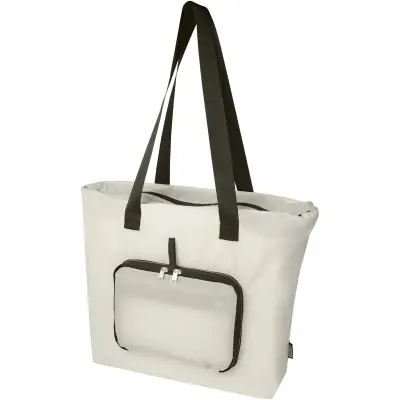 Tote bag pieghevole in PET riciclato da 12 litri EcoFold - Immagine 6