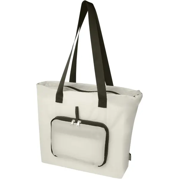 Tote bag pieghevole in PET riciclato da 12 litri EcoFold - Immagine 6