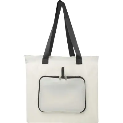 Tote bag pieghevole in PET riciclato da 12 litri EcoFold - Immagine 7