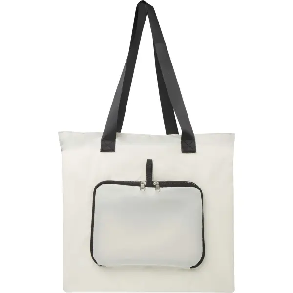Tote bag pieghevole in PET riciclato da 12 litri EcoFold - Immagine 7