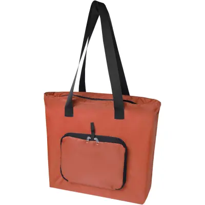 Tote bag pieghevole in PET riciclato da 12 litri EcoFold - Immagine 10