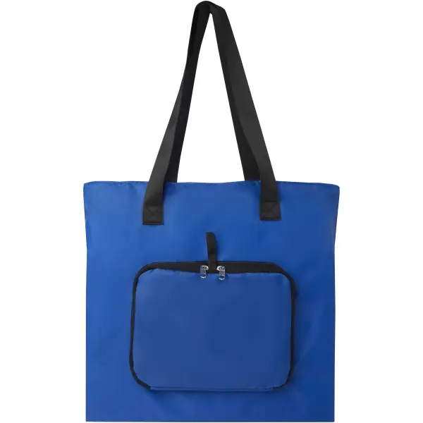 Tote bag pieghevole in PET riciclato da 12 litri EcoFold - Immagine 15