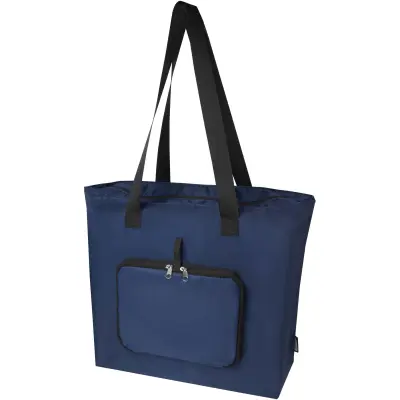 Tote bag pieghevole in PET riciclato da 12 litri EcoFold - Immagine 18