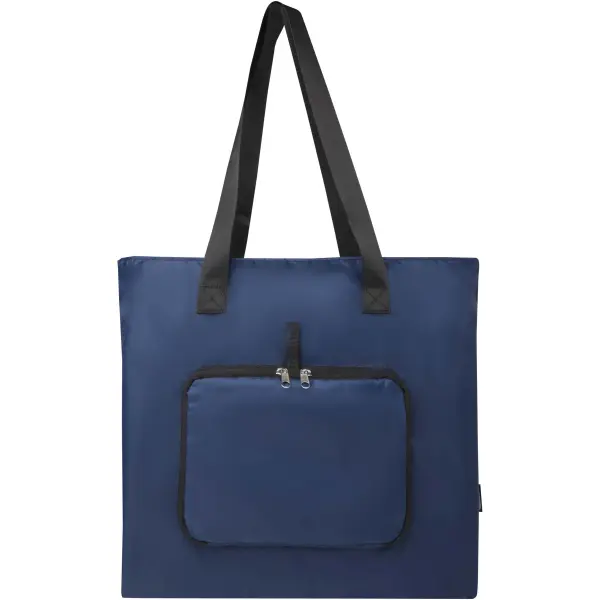 Tote bag pieghevole in PET riciclato da 12 litri EcoFold - Immagine 19