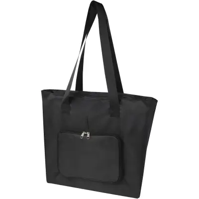 Tote bag pieghevole in PET riciclato da 12 litri EcoFold - Immagine 22
