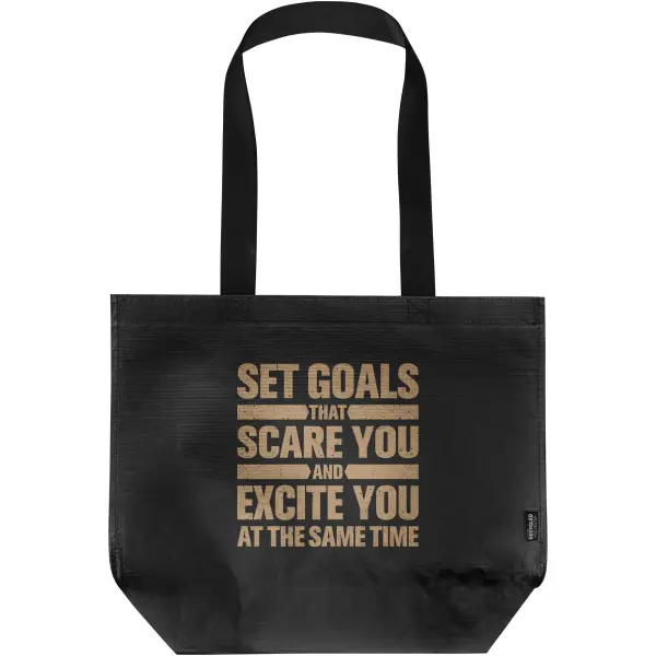 Tote bag tessuto doppioLaminato riciclato 18L Duo - Immagine 11