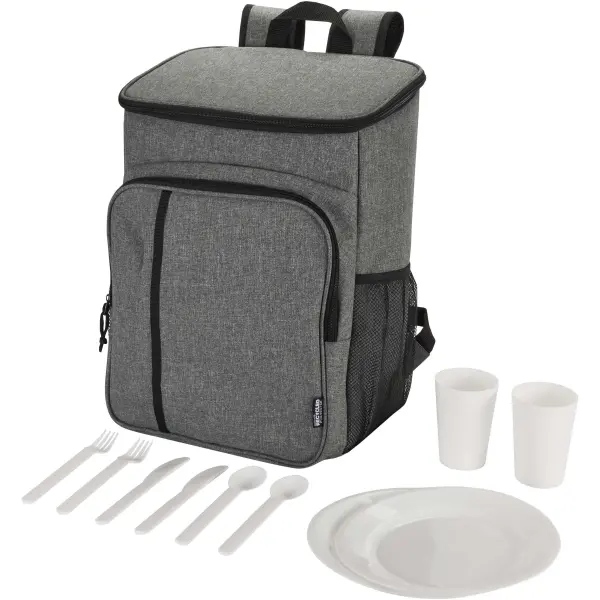 Zaino termico picnic in materiale riciclato 20L Tundra - Immagine 7