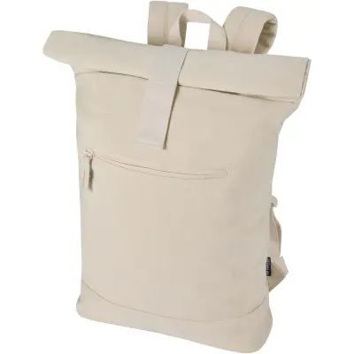 Zaino rolltop per portatile materiale riciclato 16L Recanvas - Immagine 3