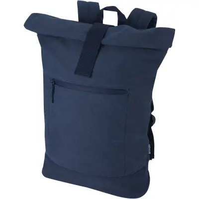 Zaino rolltop per portatile materiale riciclato 16L Recanvas - Immagine 10