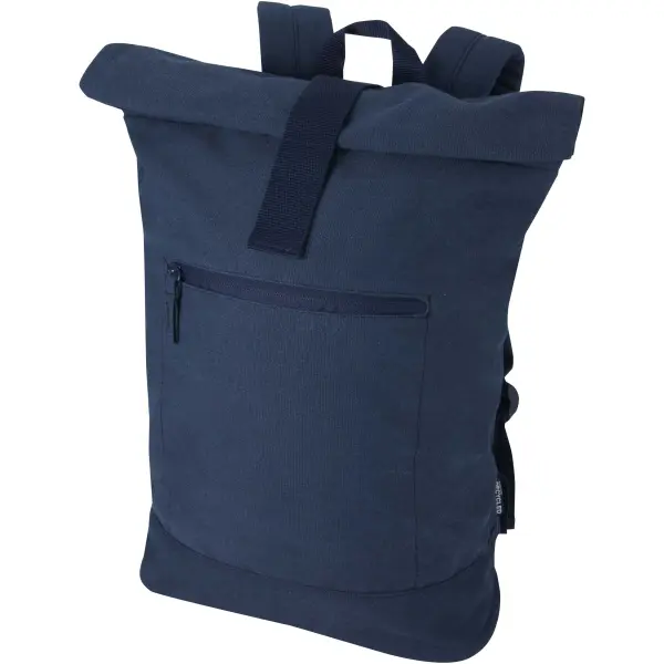 Zaino rolltop per portatile materiale riciclato 16L Recanvas - Immagine 10