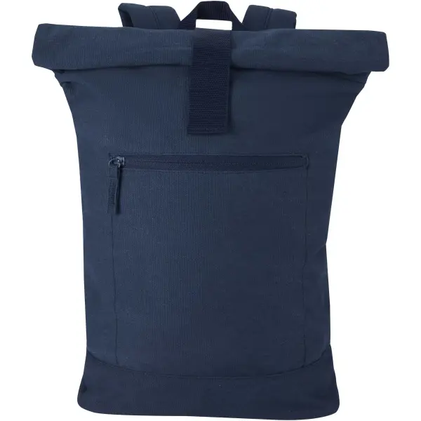 Zaino rolltop per portatile materiale riciclato 16L Recanvas - Immagine 11