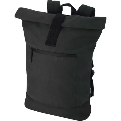 Zaino rolltop per portatile materiale riciclato 16L Recanvas - Immagine 17