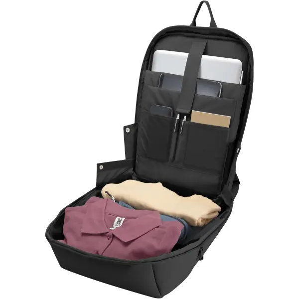 Zaino per laptop SMART 18L in materiale riciclato GRS - Immagine 17