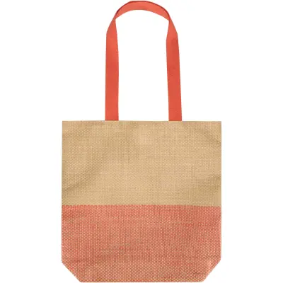Borsa di carta paglia Rhythm 10L con stampa del tuo logo - Immagine 5