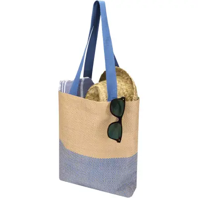 Borsa di carta paglia Rhythm 10L con stampa del tuo logo - Immagine 12
