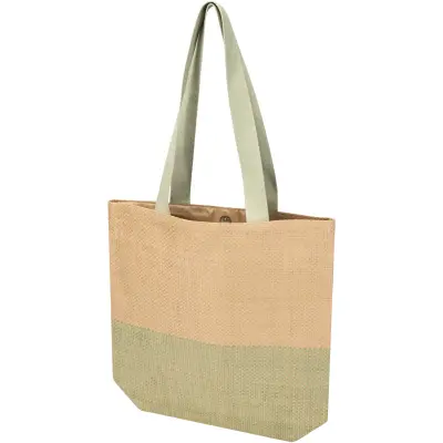 Borsa di carta paglia Rhythm 10L con stampa del tuo logo - Immagine 14