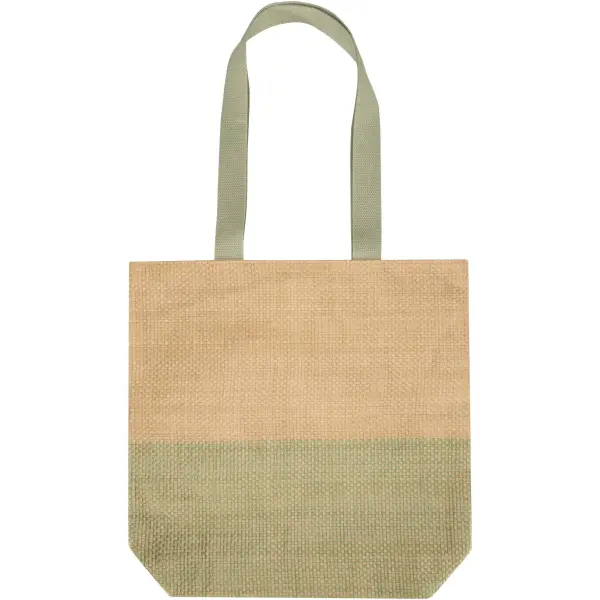 Borsa di carta paglia Rhythm 10L con stampa del tuo logo - Immagine 15