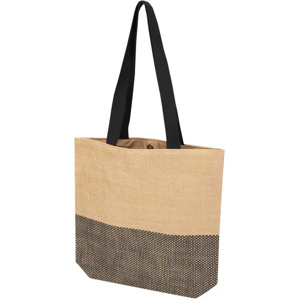 Borsa di carta paglia Rhythm 10L con stampa del tuo logo - Immagine 19