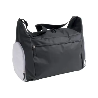 Borsone sport viaggio in poliestere 600D con tracolla - Immagine 4