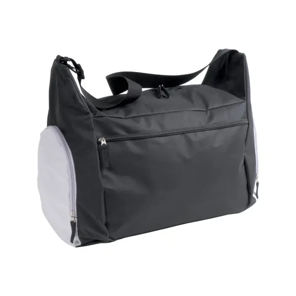 Borsone sport viaggio in poliestere 600D con tracolla - Immagine 4