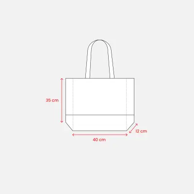 Shopper TNT 40x35x12 ANASTASIA - Immagine 3