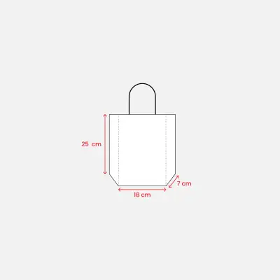 Sacchetto Carta 18x7x25 CESARINA - Immagine 2