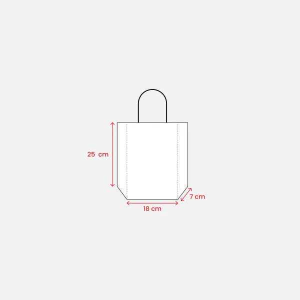 Sacchetto Carta 18x7x25 CESARINA - Immagine 2