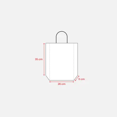 Sacchetto Carta 26x35x11 CASSANDRA - Immagine 2