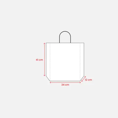 Sacchetto Carta 34x12x41 BONELLA - Immagine 2