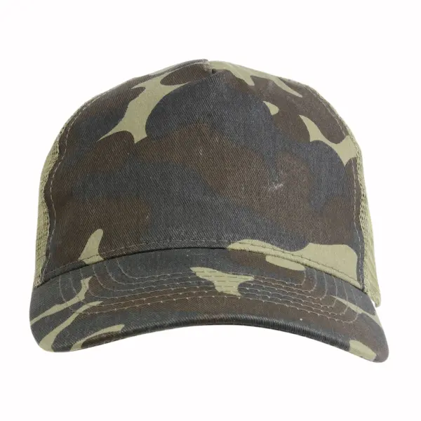 Cappellino mimetico con calotta a rete - Immagine 2