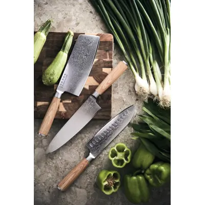 VINGA Hattasan Damascus Santoku knife - Immagine 8