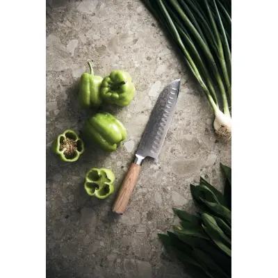 VINGA Hattasan Damascus Santoku knife - Immagine 9