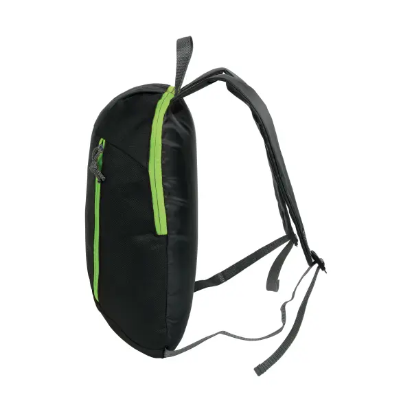 Zaino nero in poliestere 600D 39x23x16 - Immagine 3