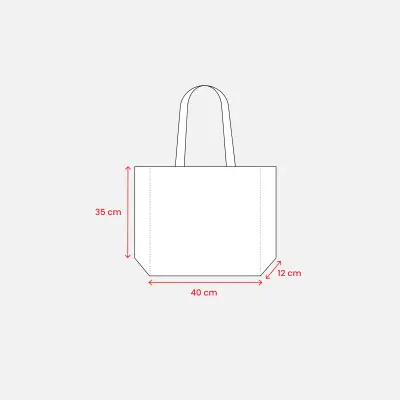 Shopper TNT 40x35x12 ANSELMA - Immagine 4