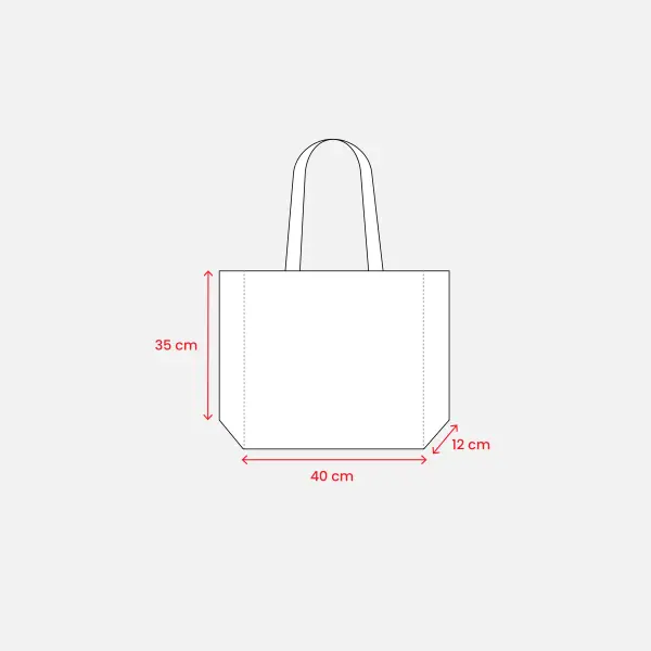 Shopper TNT 40x35x12 ANSELMA - Immagine 4