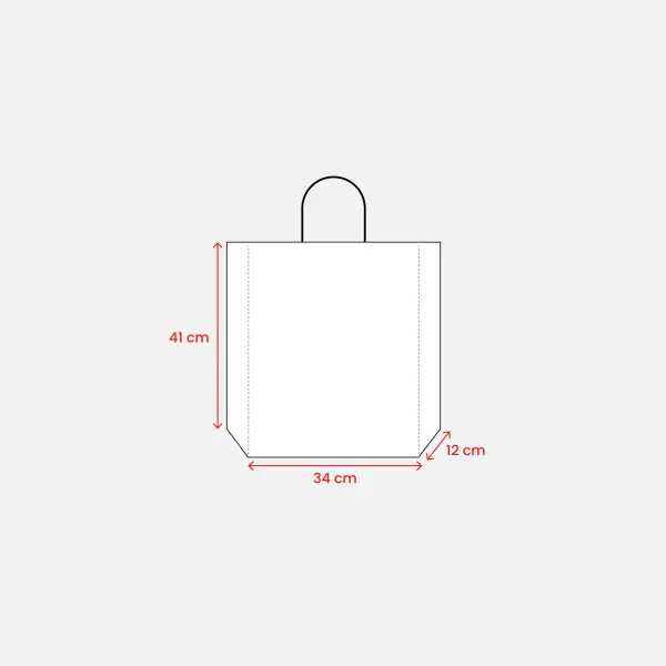 Sacchetto Carta 34x41x12 CAMILLA - Immagine 2