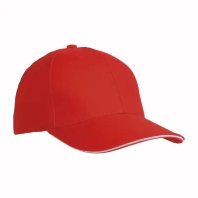 Cappellino in cotone pesante 6 pannelli + velcro - Immagine 9