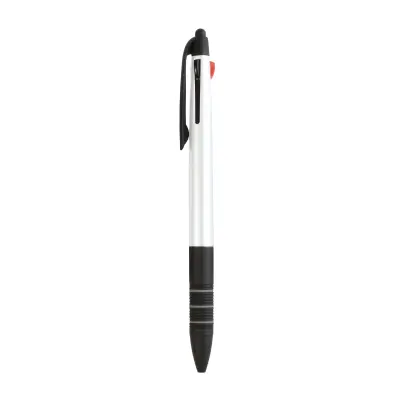 Penna a sfera con 3 colori blu rosso nero - Immagine 22